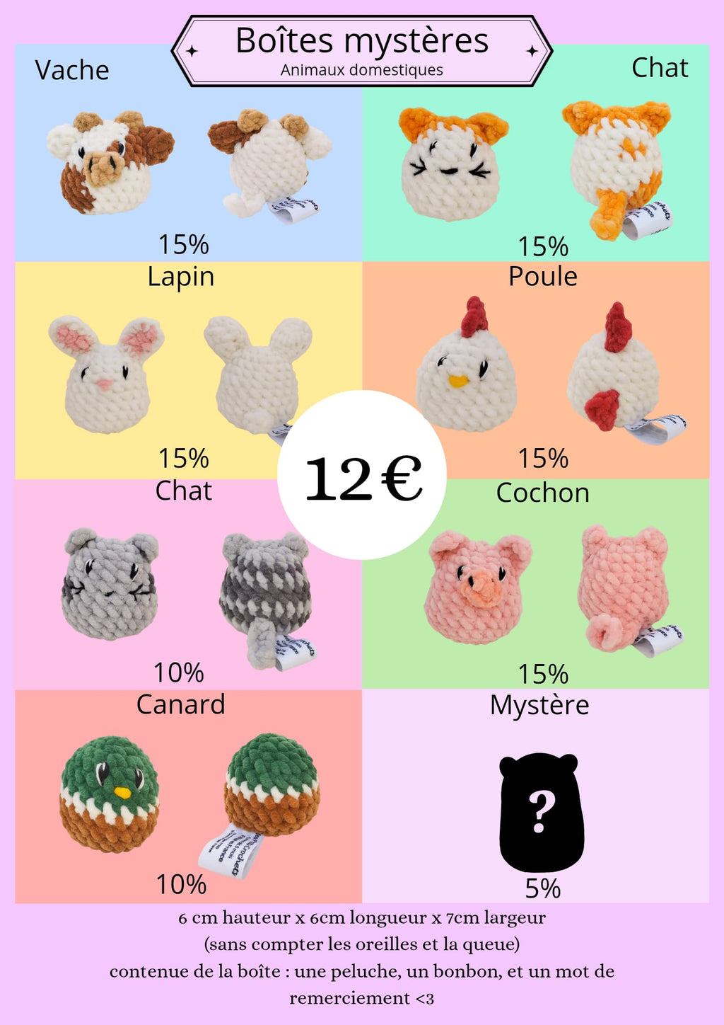 Boîtes Mystères Individuelles ✨